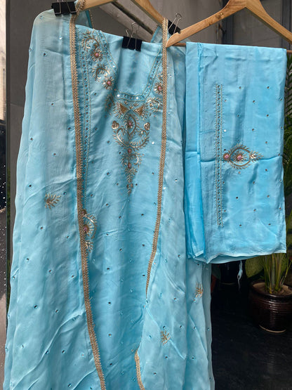 Aqua Grace Burberry Silk Suit
