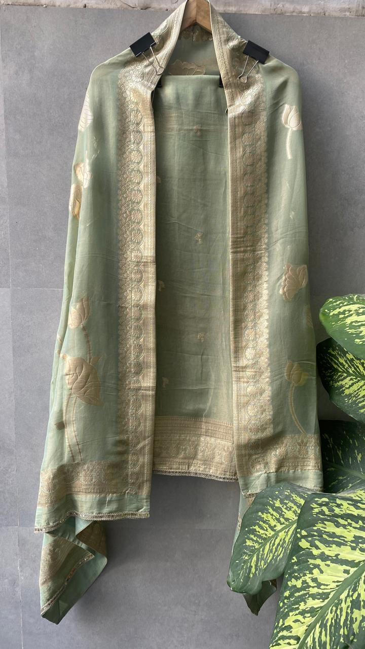 Noorani Banarasi Silk Suit