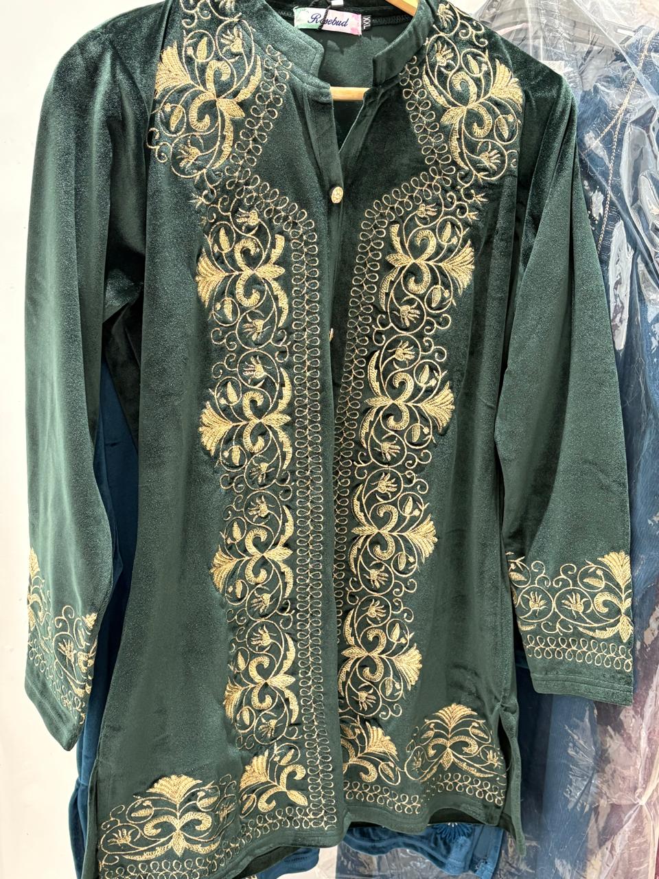 Velvet Majesty Kurti