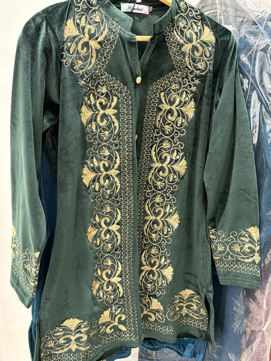 Velvet Majesty Kurti